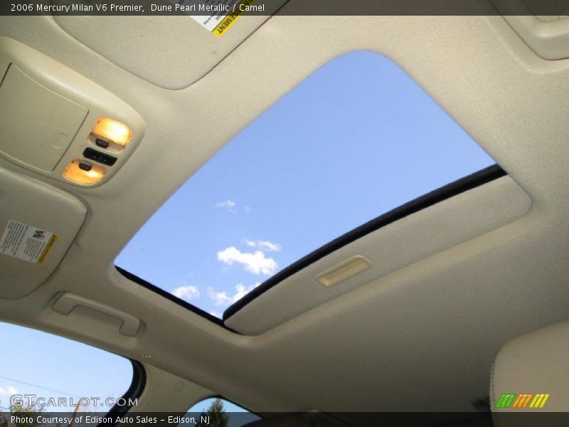 Dune Pearl Metallic / Camel 2006 Mercury Milan V6 Premier