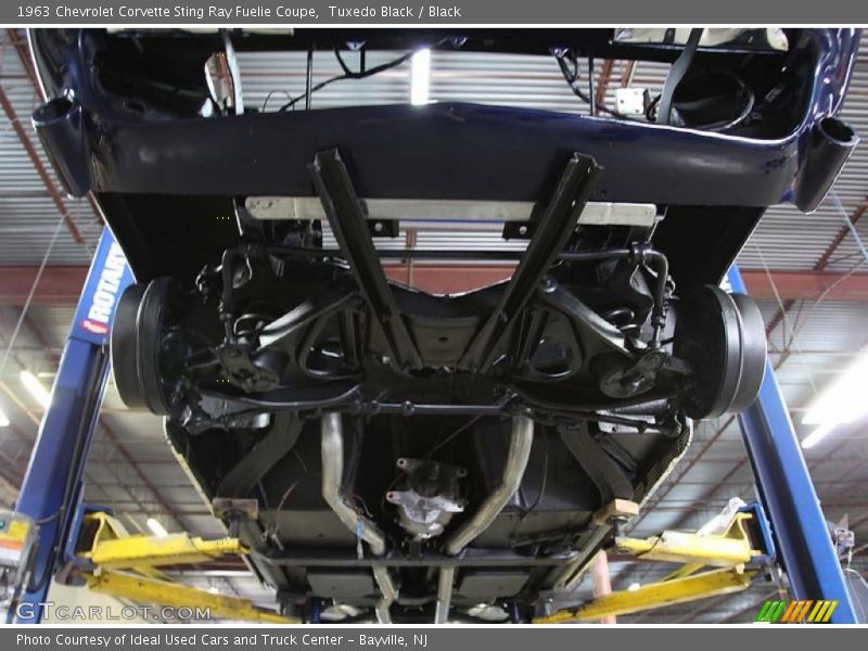 Undercarriage of 1963 Corvette Sting Ray Fuelie Coupe