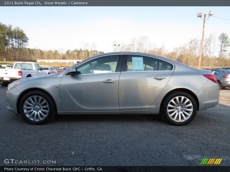Stone Metallic / Cashmere 2011 Buick Regal CXL