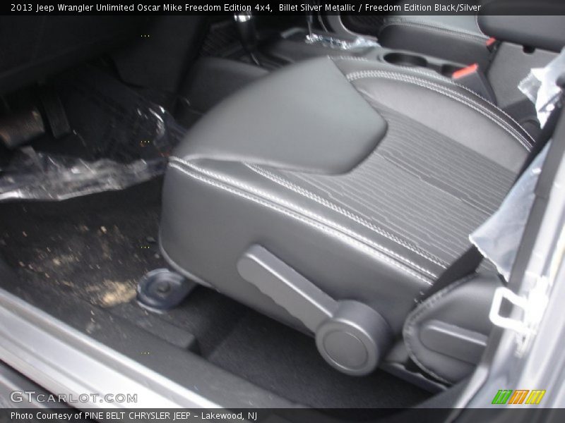 Billet Silver Metallic / Freedom Edition Black/Silver 2013 Jeep Wrangler Unlimited Oscar Mike Freedom Edition 4x4