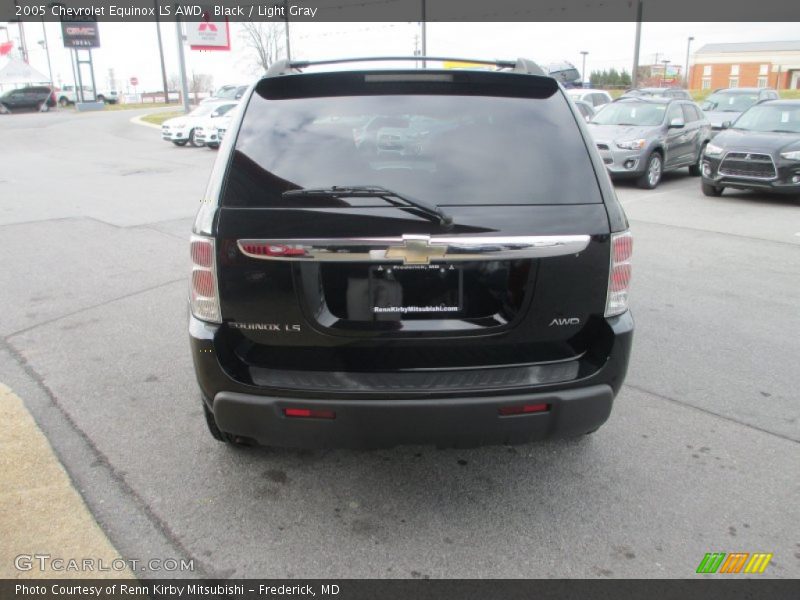 Black / Light Gray 2005 Chevrolet Equinox LS AWD