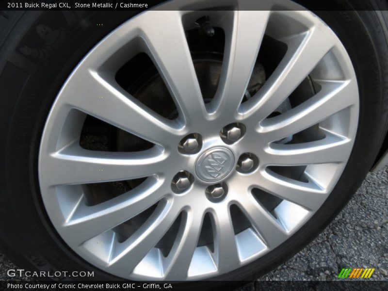 Stone Metallic / Cashmere 2011 Buick Regal CXL