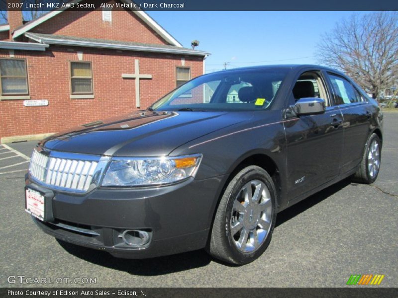 Alloy Metallic / Dark Charcoal 2007 Lincoln MKZ AWD Sedan