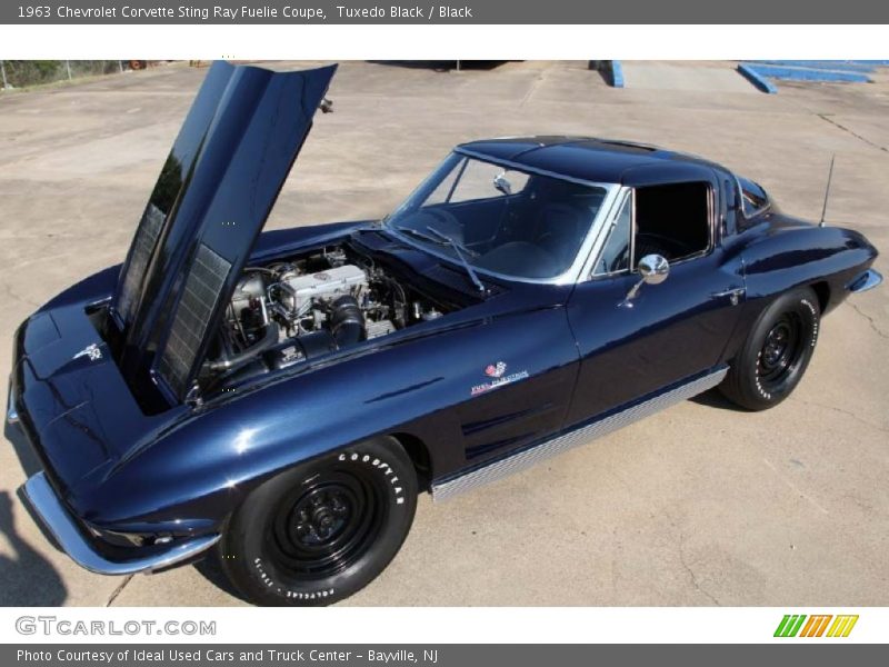  1963 Corvette Sting Ray Fuelie Coupe Tuxedo Black