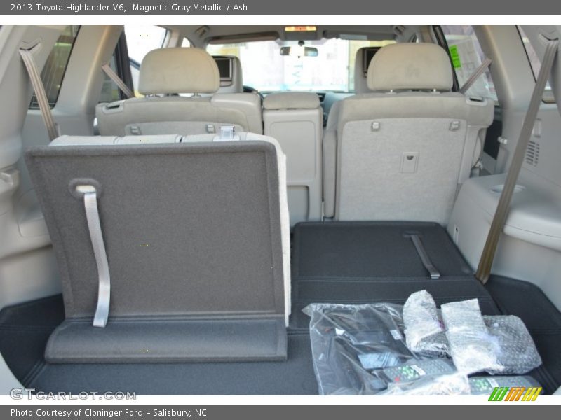 Magnetic Gray Metallic / Ash 2013 Toyota Highlander V6