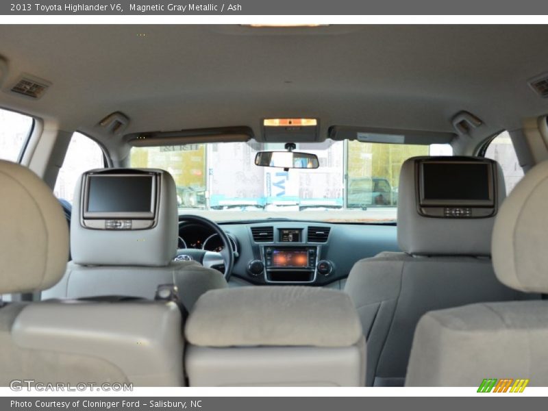Magnetic Gray Metallic / Ash 2013 Toyota Highlander V6
