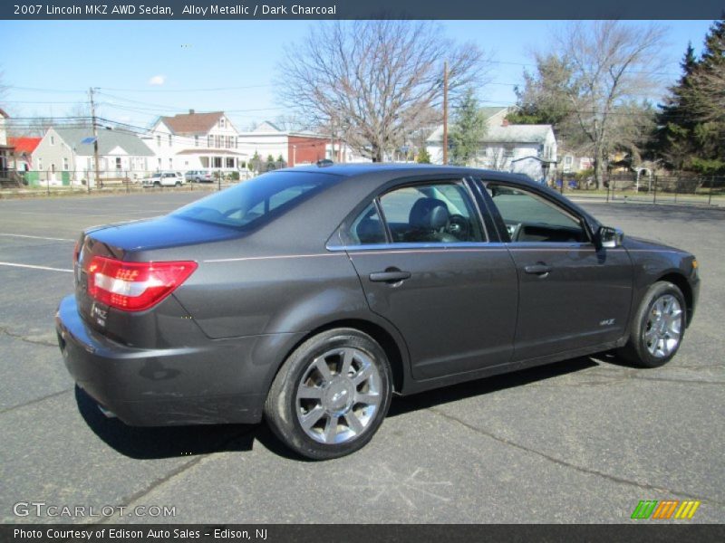 Alloy Metallic / Dark Charcoal 2007 Lincoln MKZ AWD Sedan