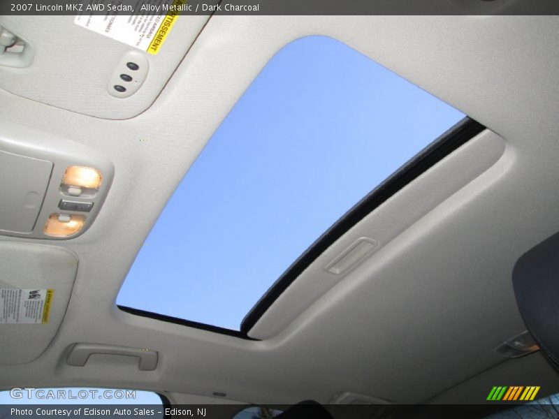 Alloy Metallic / Dark Charcoal 2007 Lincoln MKZ AWD Sedan