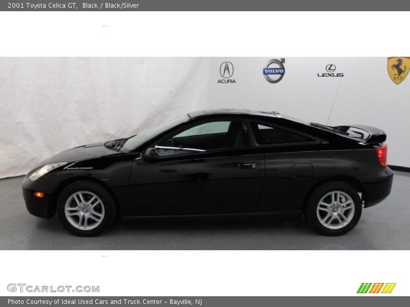 Black / Black/Silver 2001 Toyota Celica GT