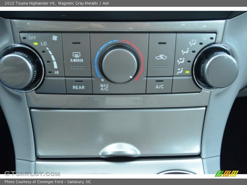 Magnetic Gray Metallic / Ash 2013 Toyota Highlander V6