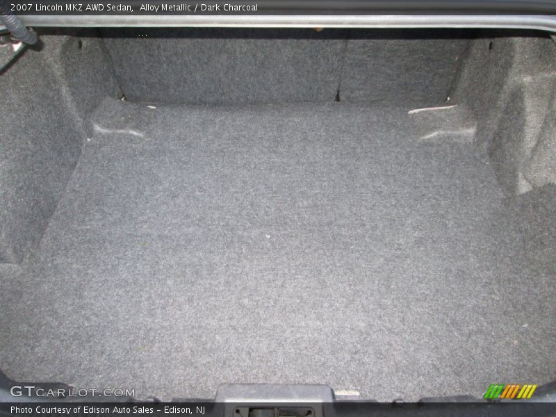 Alloy Metallic / Dark Charcoal 2007 Lincoln MKZ AWD Sedan