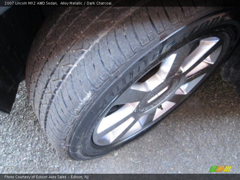 Alloy Metallic / Dark Charcoal 2007 Lincoln MKZ AWD Sedan