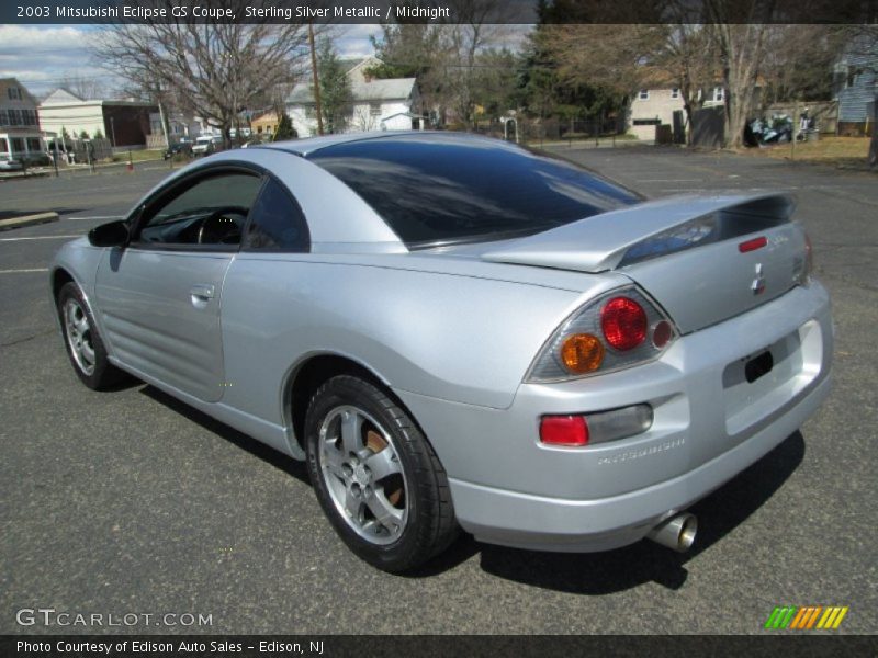 Sterling Silver Metallic / Midnight 2003 Mitsubishi Eclipse GS Coupe