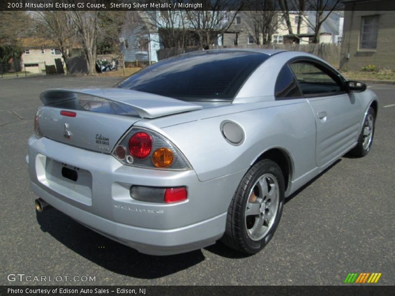 Sterling Silver Metallic / Midnight 2003 Mitsubishi Eclipse GS Coupe