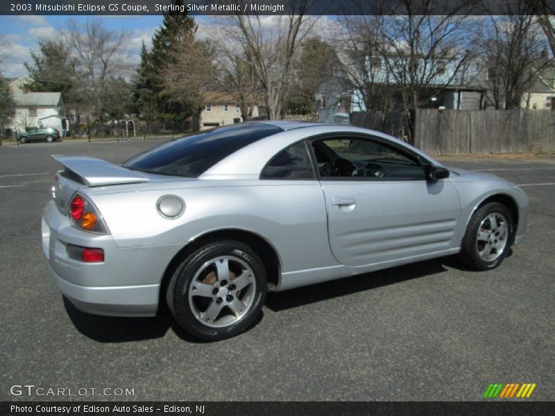 Sterling Silver Metallic / Midnight 2003 Mitsubishi Eclipse GS Coupe