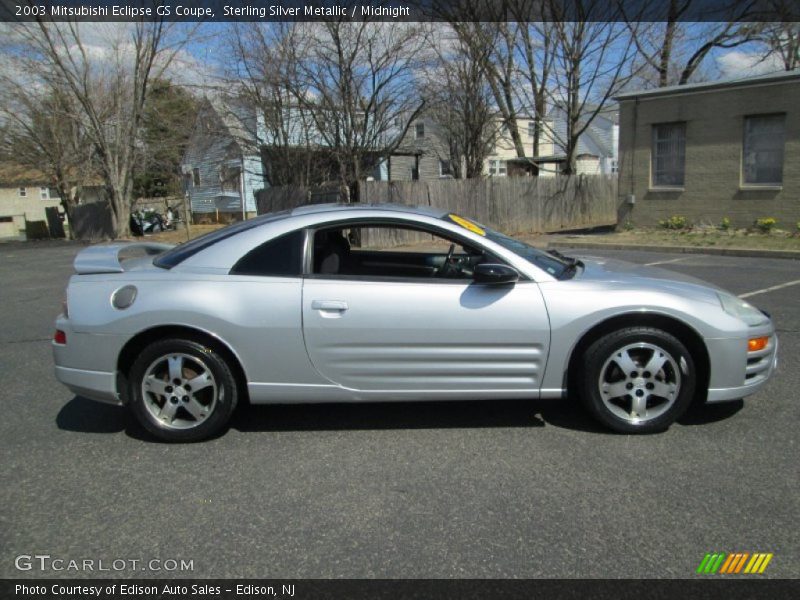 Sterling Silver Metallic / Midnight 2003 Mitsubishi Eclipse GS Coupe