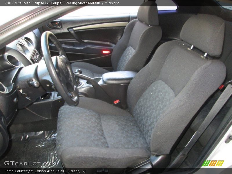 Sterling Silver Metallic / Midnight 2003 Mitsubishi Eclipse GS Coupe