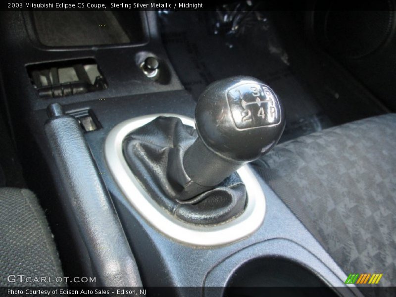 Sterling Silver Metallic / Midnight 2003 Mitsubishi Eclipse GS Coupe