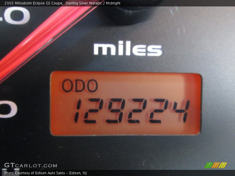 Sterling Silver Metallic / Midnight 2003 Mitsubishi Eclipse GS Coupe