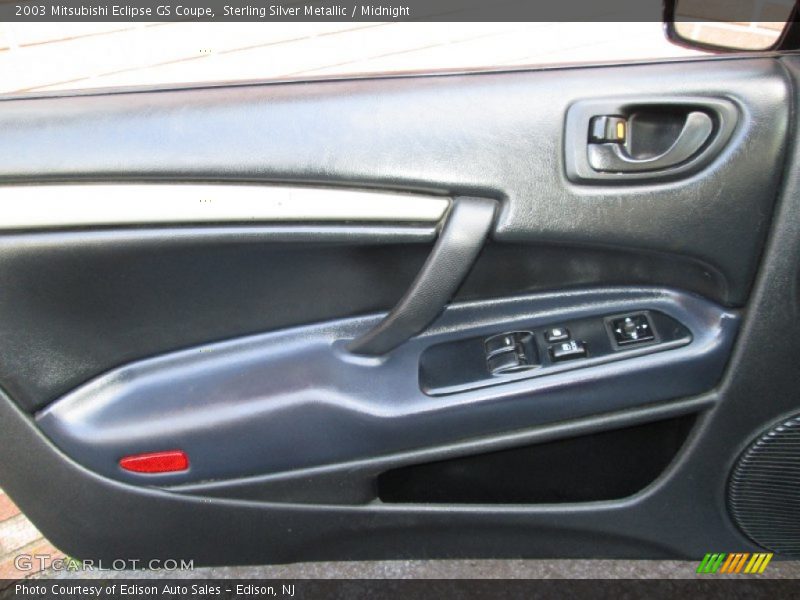 Sterling Silver Metallic / Midnight 2003 Mitsubishi Eclipse GS Coupe