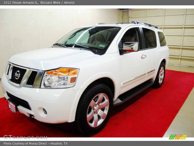 Blizzard White / Almond 2012 Nissan Armada SL