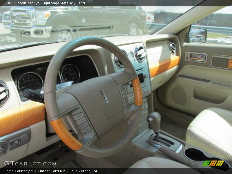 Light Sage Metallic / Sand 2006 Lincoln Zephyr