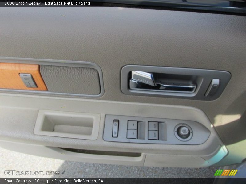 Light Sage Metallic / Sand 2006 Lincoln Zephyr