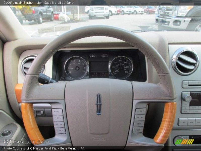 Light Sage Metallic / Sand 2006 Lincoln Zephyr