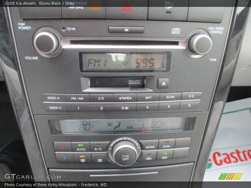 Audio System of 2008 Amanti 