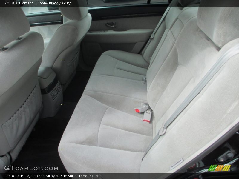 Ebony Black / Gray 2008 Kia Amanti