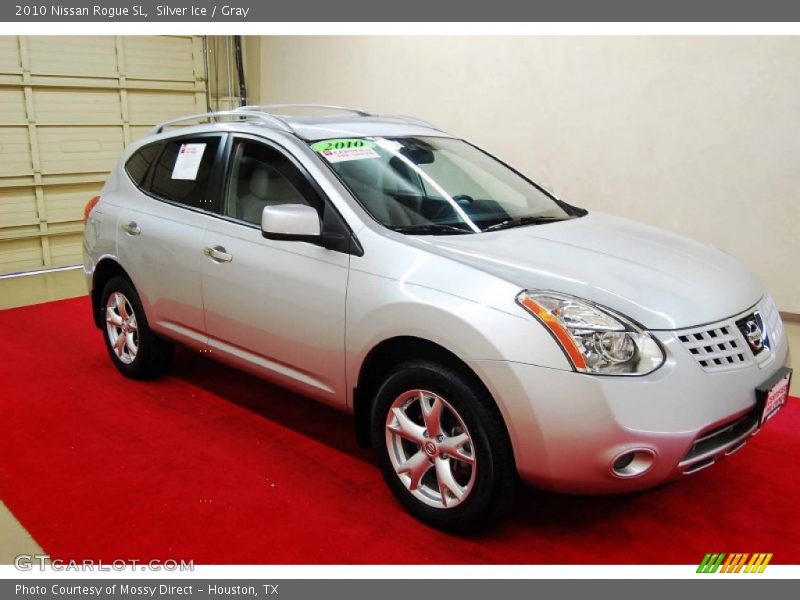 Silver Ice / Gray 2010 Nissan Rogue SL