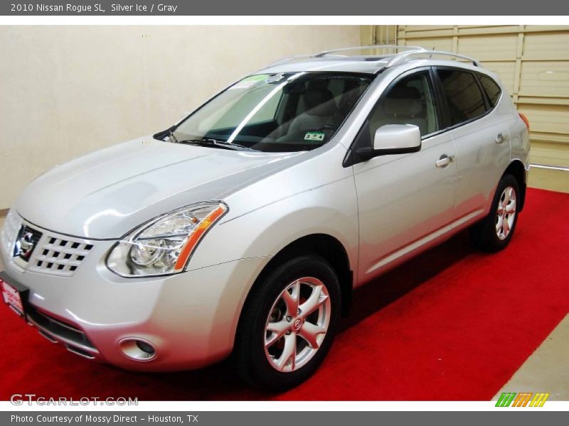 Silver Ice / Gray 2010 Nissan Rogue SL