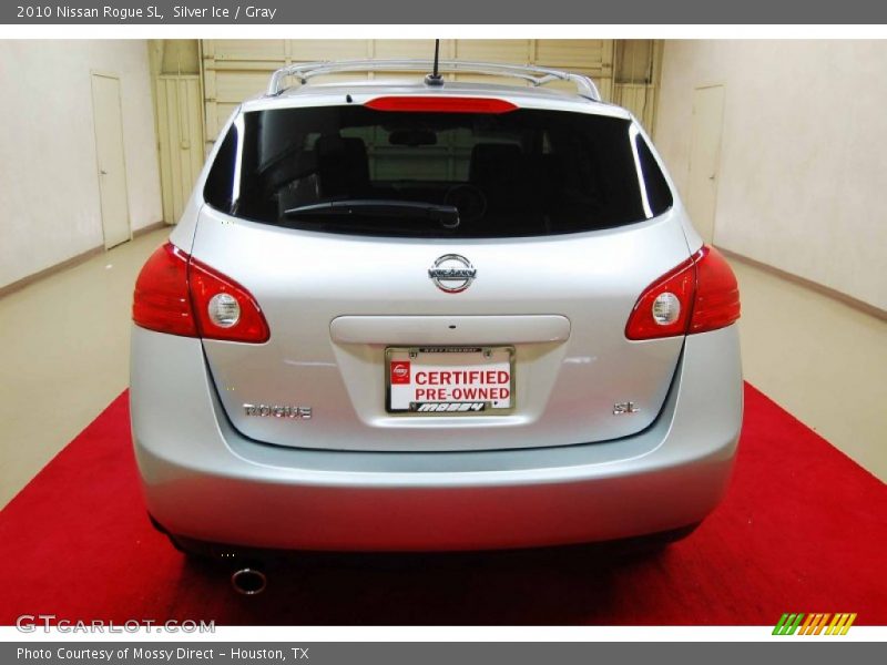 Silver Ice / Gray 2010 Nissan Rogue SL