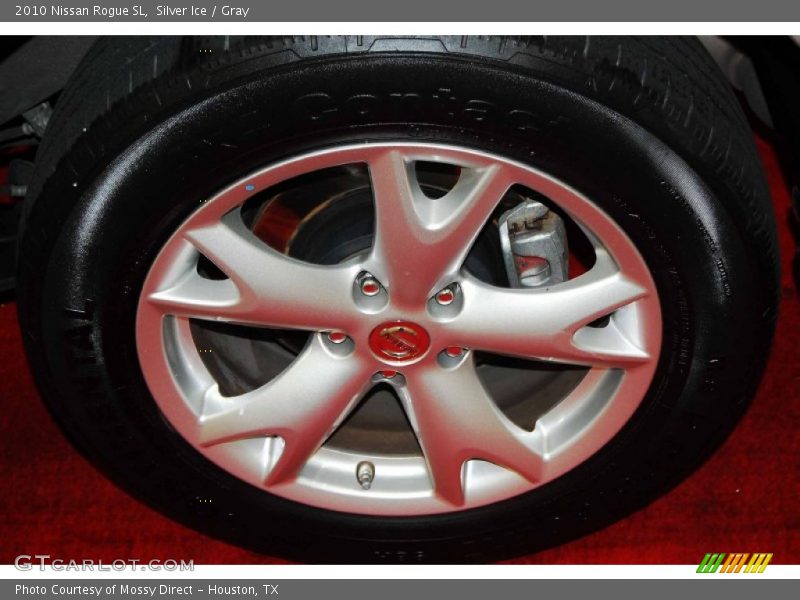 Silver Ice / Gray 2010 Nissan Rogue SL