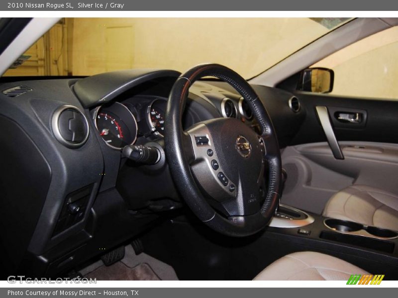 Silver Ice / Gray 2010 Nissan Rogue SL