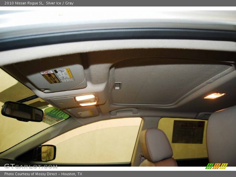 Silver Ice / Gray 2010 Nissan Rogue SL