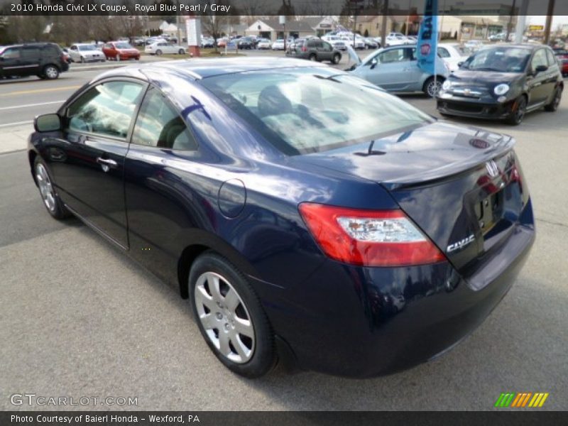  2010 Civic LX Coupe Royal Blue Pearl
