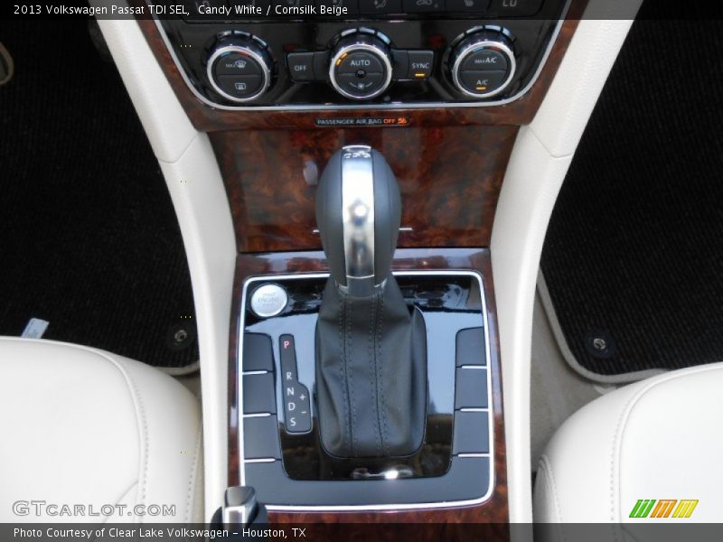 Candy White / Cornsilk Beige 2013 Volkswagen Passat TDI SEL