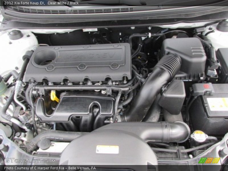  2012 Forte Koup EX Engine - 2.0 Liter DOHC 16-Valve CVVT 4 Cylinder