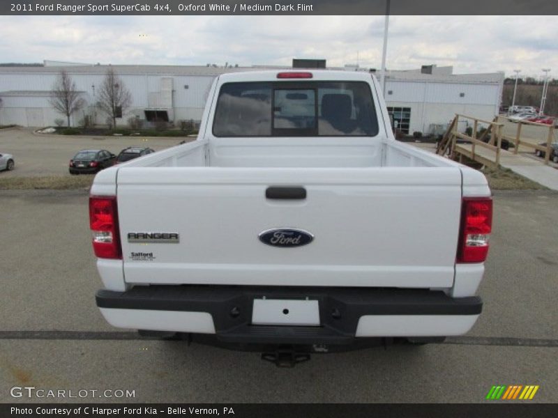 Oxford White / Medium Dark Flint 2011 Ford Ranger Sport SuperCab 4x4