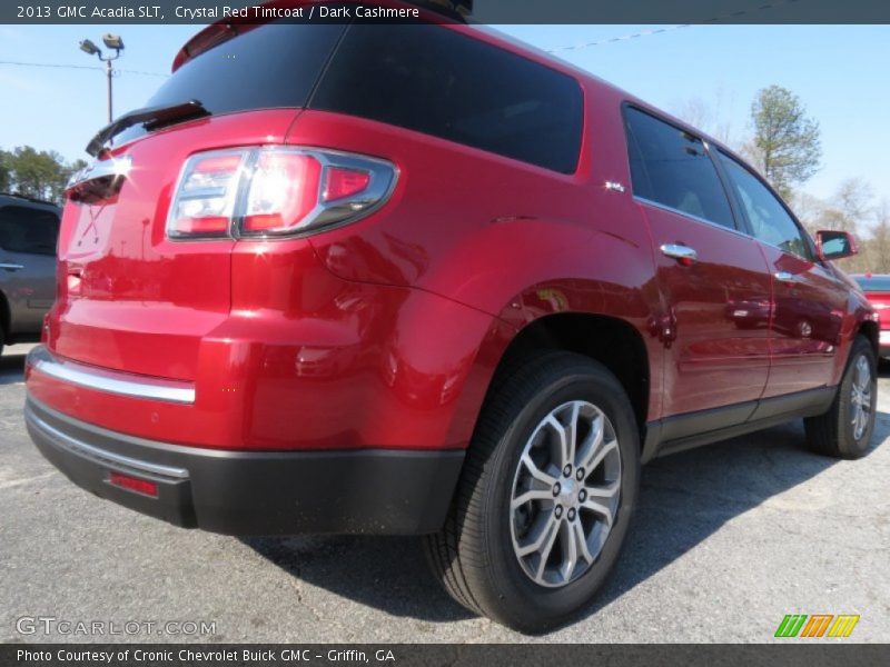 Crystal Red Tintcoat / Dark Cashmere 2013 GMC Acadia SLT