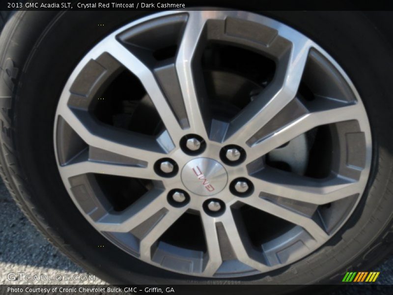 Crystal Red Tintcoat / Dark Cashmere 2013 GMC Acadia SLT