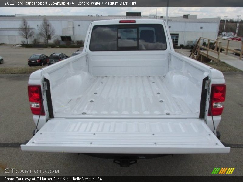 Oxford White / Medium Dark Flint 2011 Ford Ranger Sport SuperCab 4x4