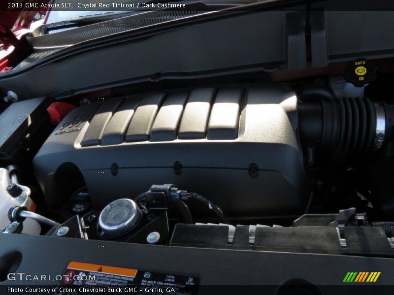 Crystal Red Tintcoat / Dark Cashmere 2013 GMC Acadia SLT