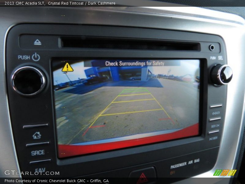 Crystal Red Tintcoat / Dark Cashmere 2013 GMC Acadia SLT