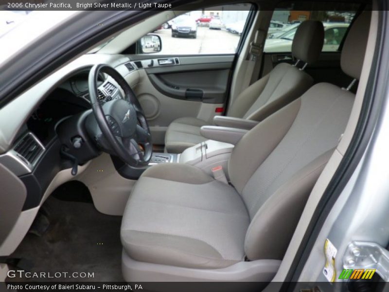 Front Seat of 2006 Pacifica 