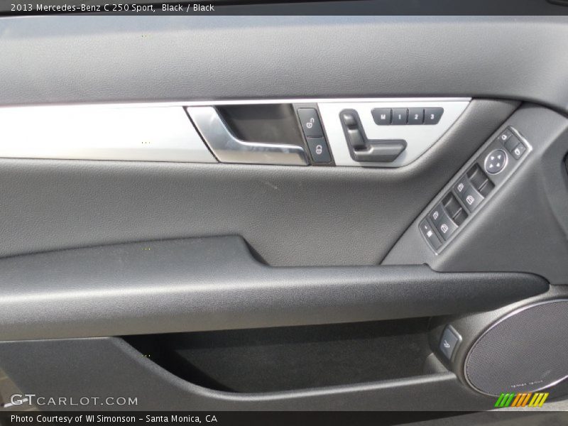 Black / Black 2013 Mercedes-Benz C 250 Sport