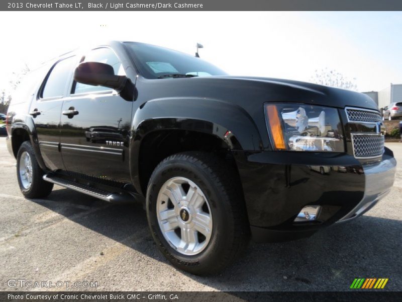 Black / Light Cashmere/Dark Cashmere 2013 Chevrolet Tahoe LT