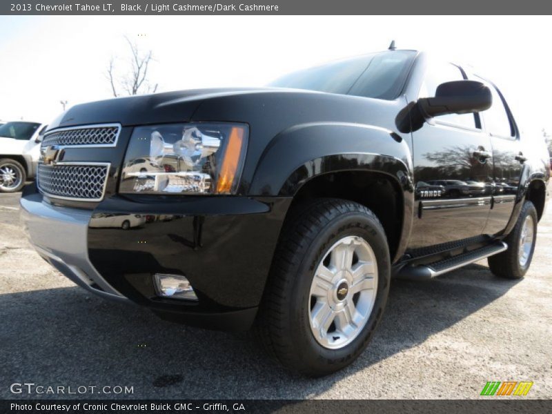 Black / Light Cashmere/Dark Cashmere 2013 Chevrolet Tahoe LT