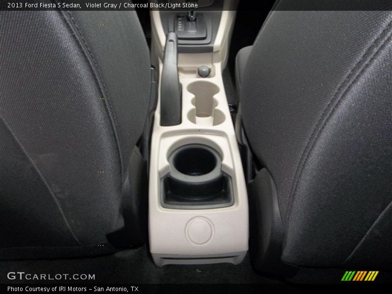 Violet Gray / Charcoal Black/Light Stone 2013 Ford Fiesta S Sedan